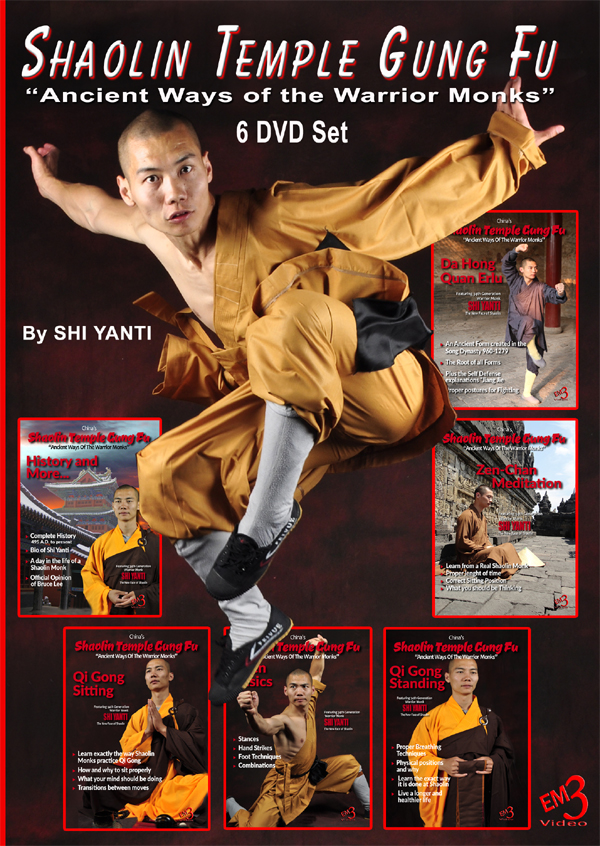 Shaolin Temple dvds Shi Yanti